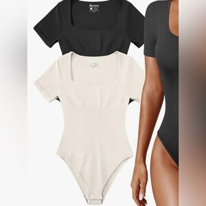 Women’s 2 piece square neck bodysuits